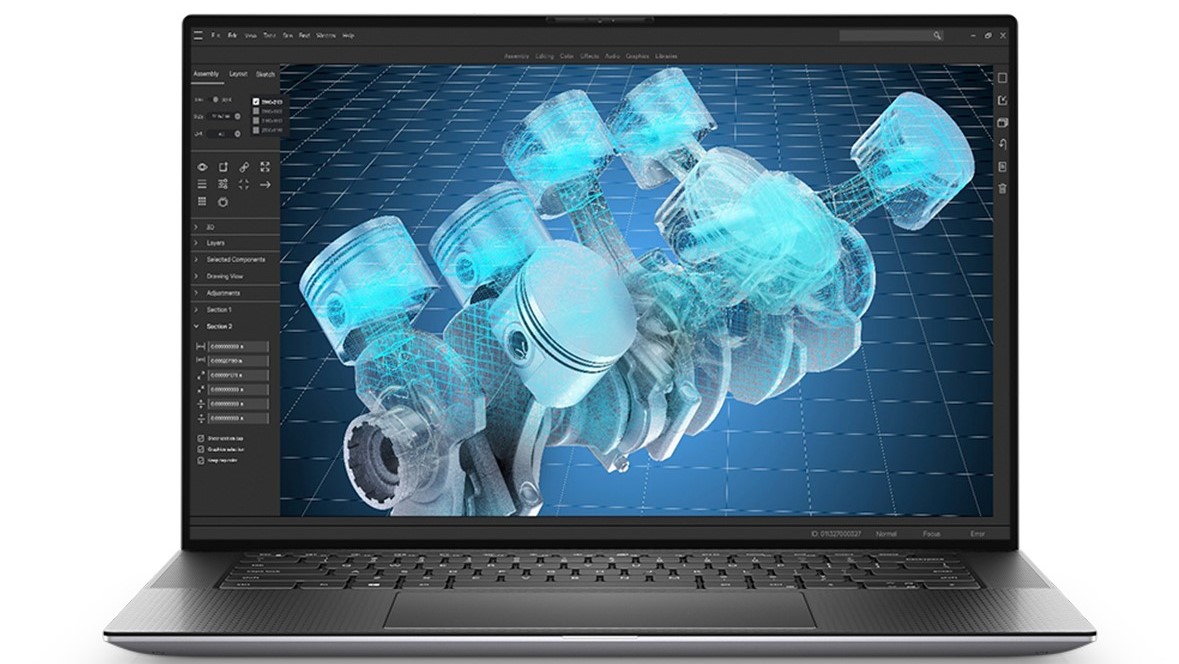 Dell Precision 5550 Workstation si&ecirc;u mỏng cho Đồ Họa